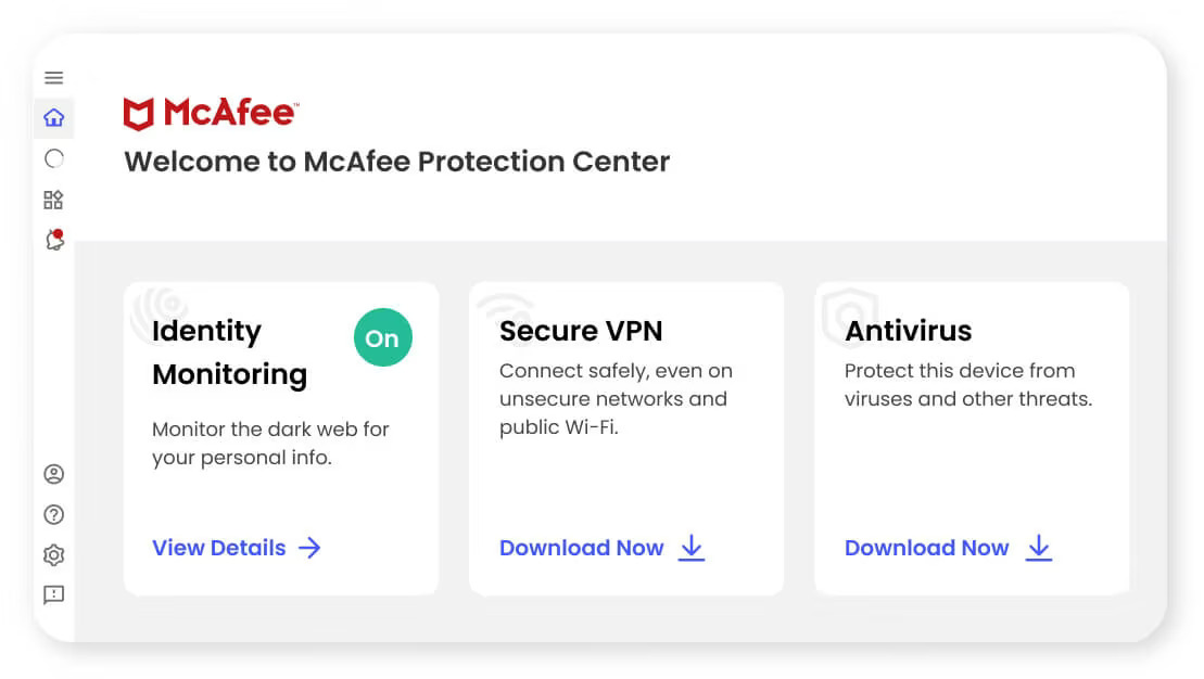 Features of Mcafee