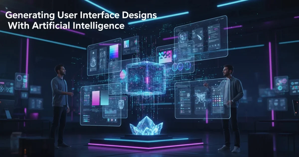 Generating User Interface Designs With Artificial Intelligence