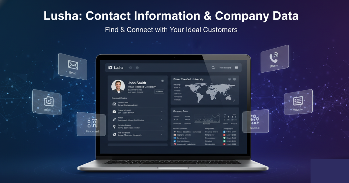 Lusha Offers Contact Information And Company Data