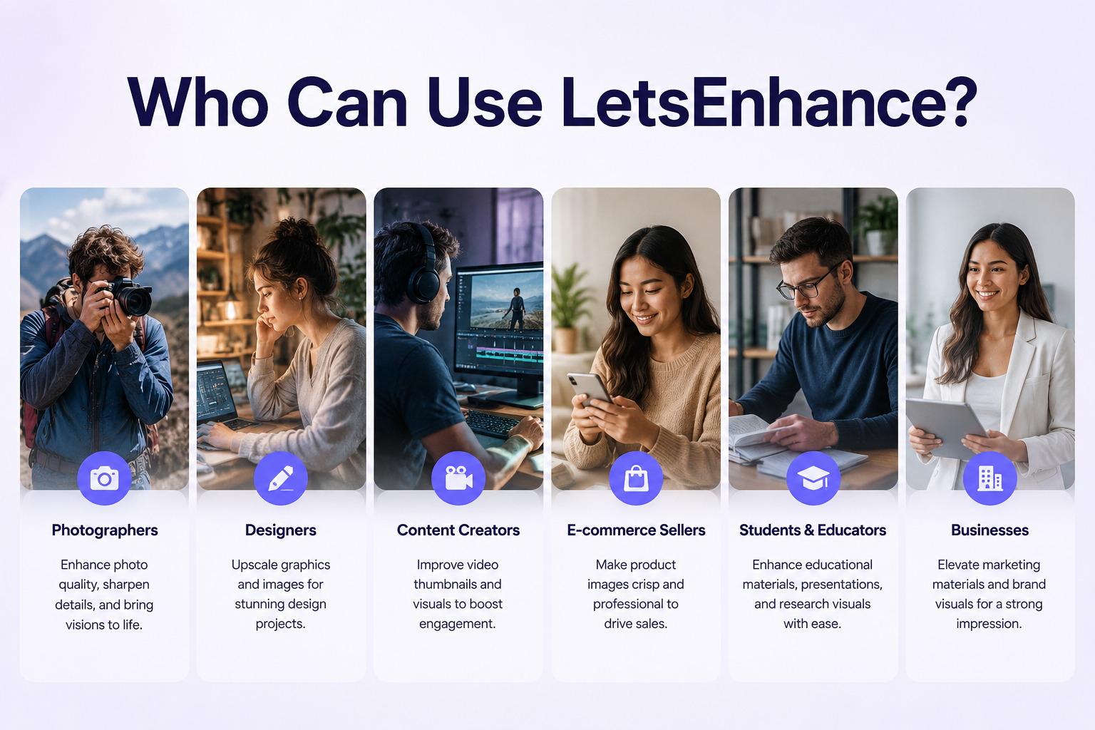 Who Can Use LetsEnhance
