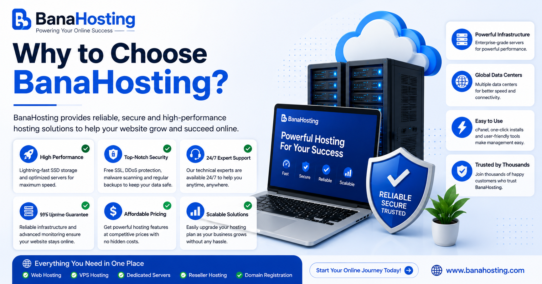 Why to Choose BanaHosting