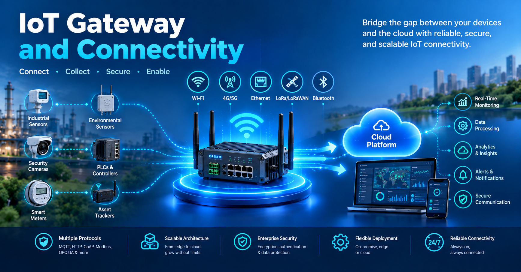IoT Gateway and Connectivity
