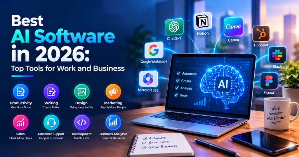 Best AI Software for Work and Business