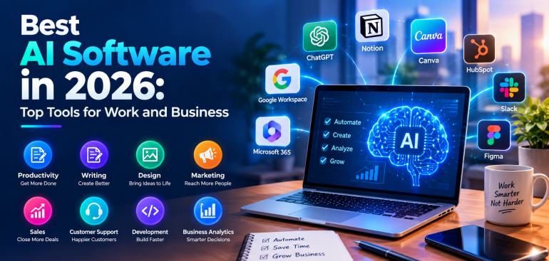 Best AI Software for Work and Business
